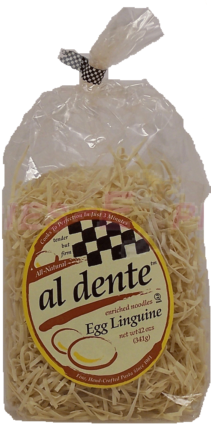 Al Dente Tender But Firm enriched noodles egg linguine Full-Size Picture